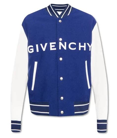 givenchy college jacket|Givenchy letterman jacket.